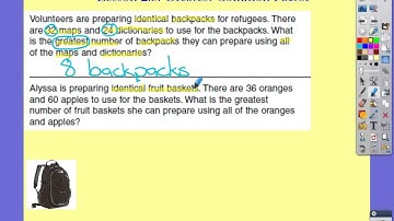 Lesson 2.5: Greatest Common Factor