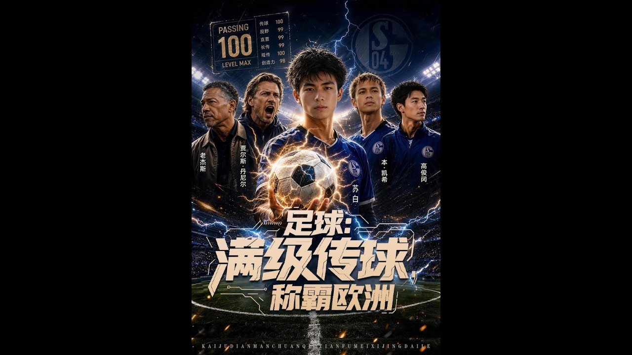 【一口气看完】《足球：满级传球，称霸欧洲》#短剧 #AI短剧 #逆袭 #drama #爽剧 #鲨鱼先生