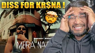 Emiway Dissed Krsna Emiway - Mera Naam Hai Reaction