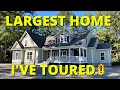 LARGEST HOME I'VE EVER TOURED!! Everything is "SUPERSIZED" on this house! New Modular Home Tour