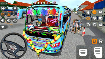 💥 Bus Simulator Indonesia Best Lighting New Map Mod Android Gameplay Video
