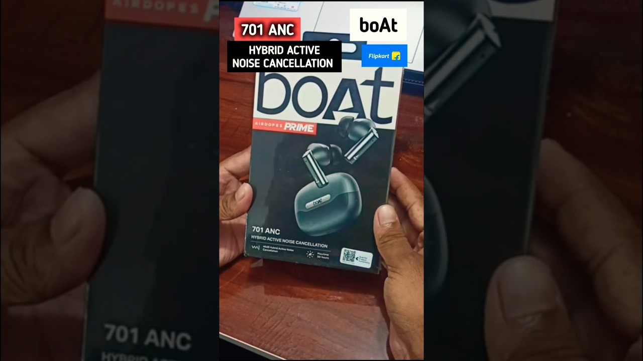 BOAT Earbuds  || 701 ANC || Hybrid Active Noise Cancellation Earbuds || Flipkart