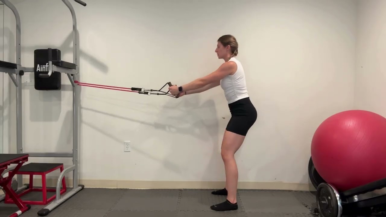 Squat - Bilateral Row