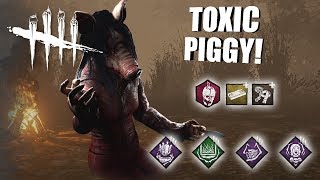 Playing As The Pig BUT I'm SUPER TOXIC | Dead By Daylight