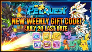 🔥Pet Quest new weekly gift code 🤯 #petquest