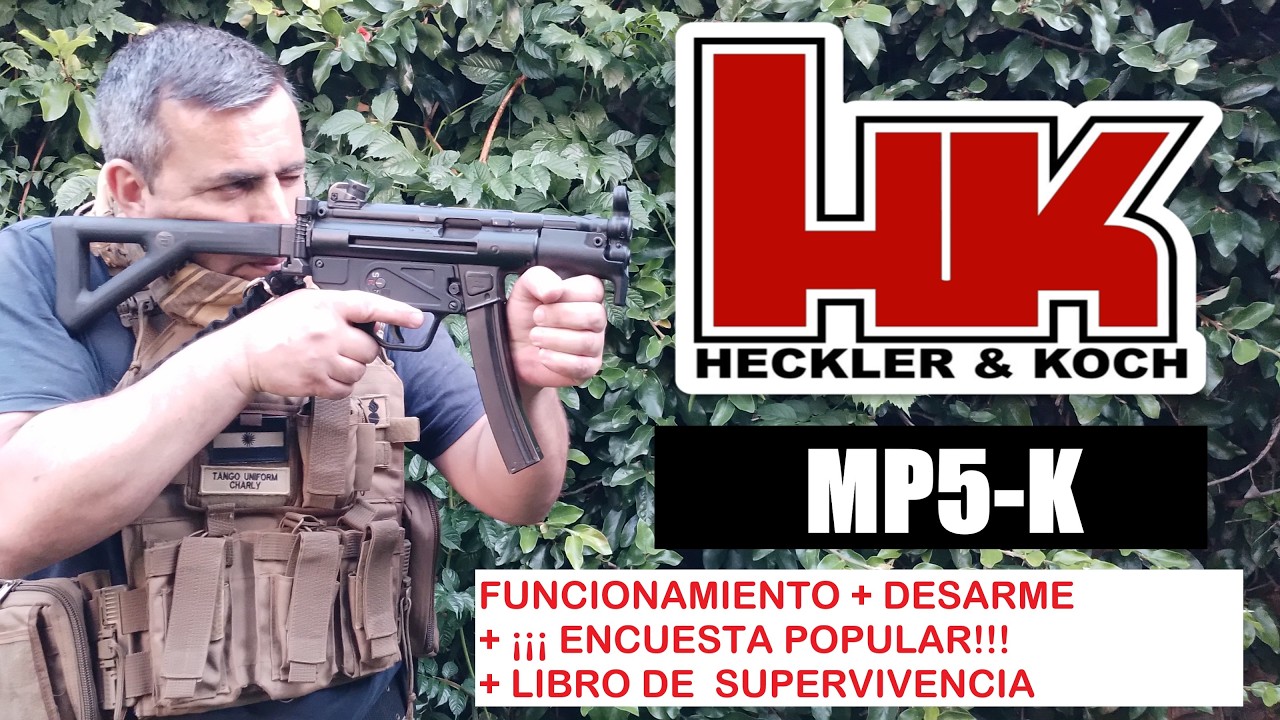 Subfusil  MP5k, la mas chica de una familia de clasicos modernos. ENCUESTA