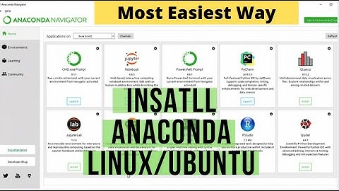 Install Anaconda Python, Jupyter Notebook, Spyder on Ubuntu 18.04 Linux / Ubuntu 20.04 LTS 2021