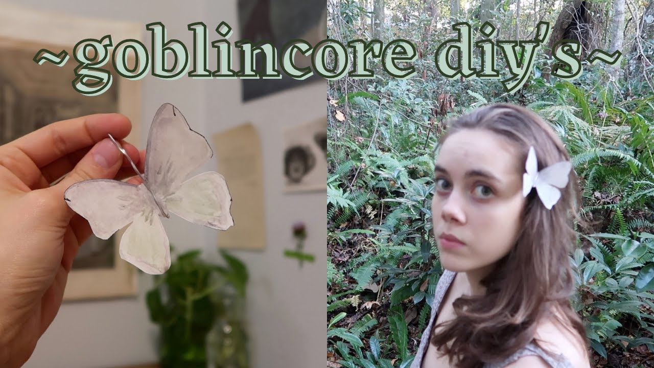 GOBLINCORE DIY'S  How To DIY goblincore aesthetic 