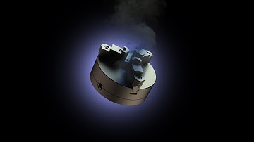 Lathe chuck animation