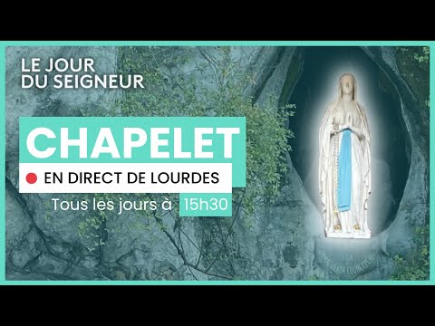 Prière du Chapelet à Lourdes - 1er avril 2026