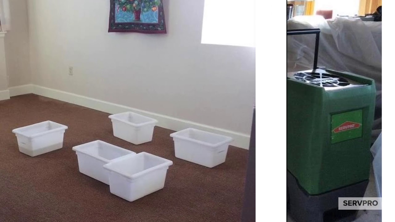 Water Damage Before and After Slide Show
