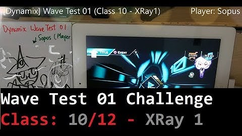 [Dynamix] Wave Test 01 (Class 10 - XRay1) [Average Play]
