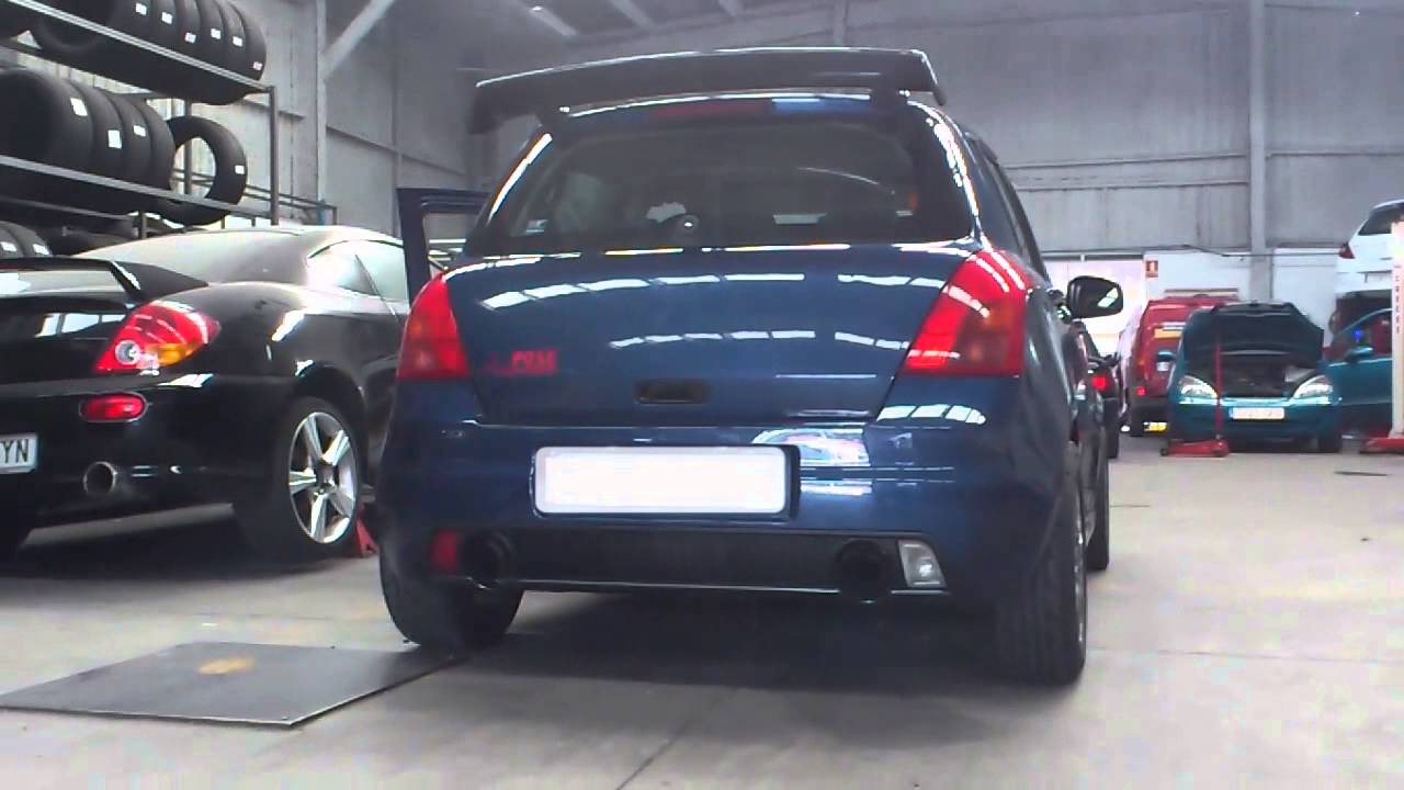 SUZUKI SWIFT TURBO - GREDDY EMANAGE ANTILAG | Testing with stock map 