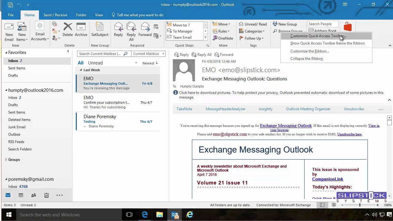 how to send on behalf to outlook for mac