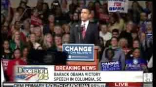 Victory Speech in South Carolina