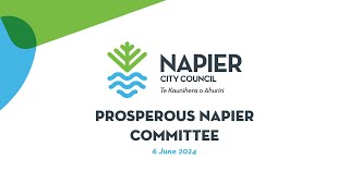 Prosperous Napier Committee - 6th June 2024