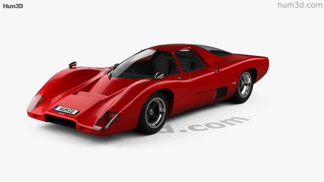 McLaren M6 GT 1969 3D model - Download Sports car on 3DModels.org