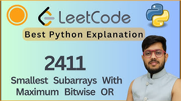 Leetcode 2411. Kleinste subarrays met maximale bitgewijze OF | Schuifvenster + bitmaskerintuïtie