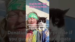 Donation link in my profile😢🙏🏾 #donatetosavelives #duet #helpme #cat #usatoday #love #homeless