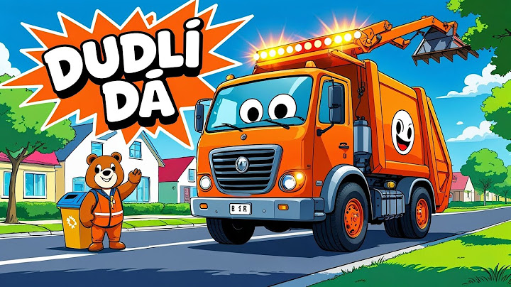 Popeláři jedou, houkají 🚛🚨 | Písnička pro děti o popelářích