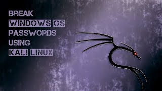 HACKING WINDOWS PASSWORD - kali linux