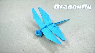 Dragonfly Origami - Hướng dẫn gấp con chuồn chuồn II Tuan Bo TubeHD