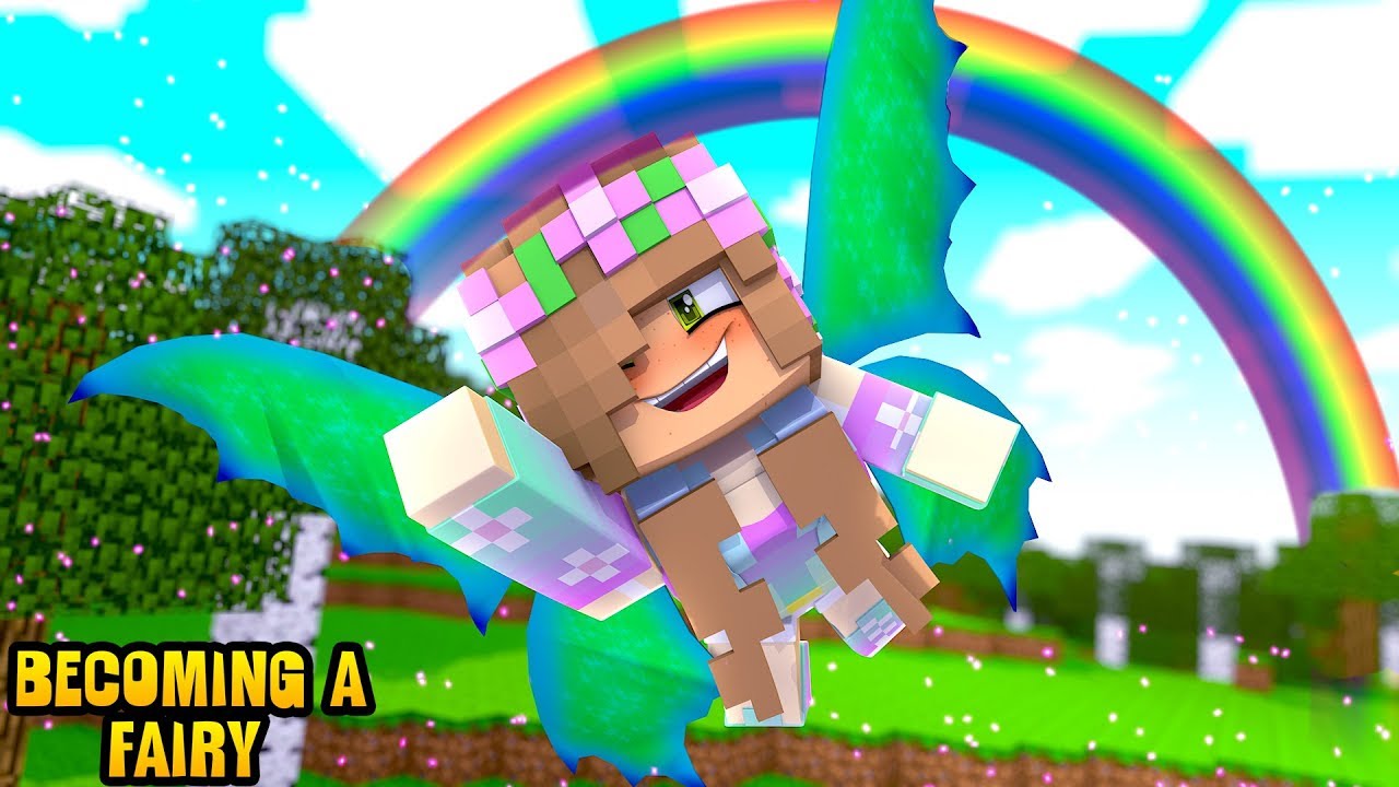 Little Kelly Becomes A Fairy Minecraft Little Kelly Youtube - my boyfriend is a fairy little kelly roblox