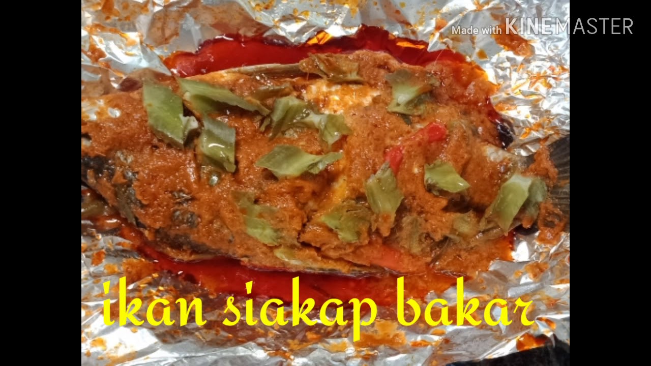 Ikan siakap bakar sedap dan mudah - YouTube