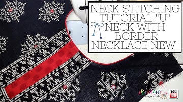 Simple Neck For Beginners With Very Useful Tips ✅ Neck Sewing Techniques Tutorial For Beginners