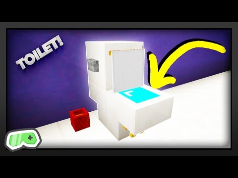 Minecraft - How To Make A Toilet