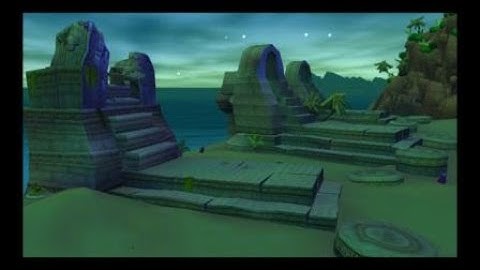 Jak and Daxter: The Precursor Legacy - Sentinel Beach Ruins Background