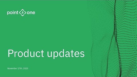 Product Update Webinar, Nov 2025