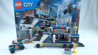 LEGO City 2024 Police Mobile Crime Lab Truck