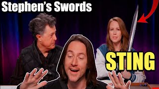 Stephen Colbert Shows Critical His REAL LOTR Sword | Critical Moments