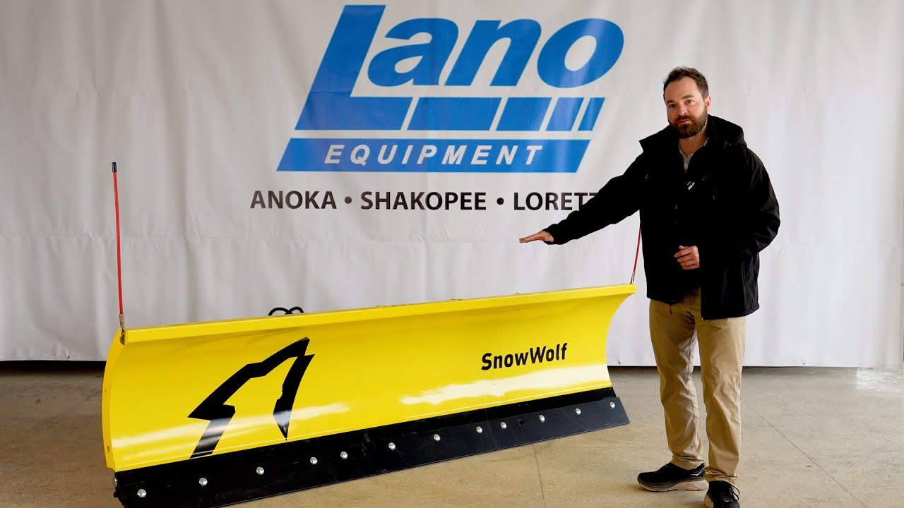 Snow Wolf Ultra Plow XT108 - the ultimate snowplow for winter weather