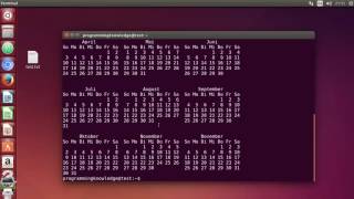 Linux Command Line Tutorial For Beginners 31 cal command