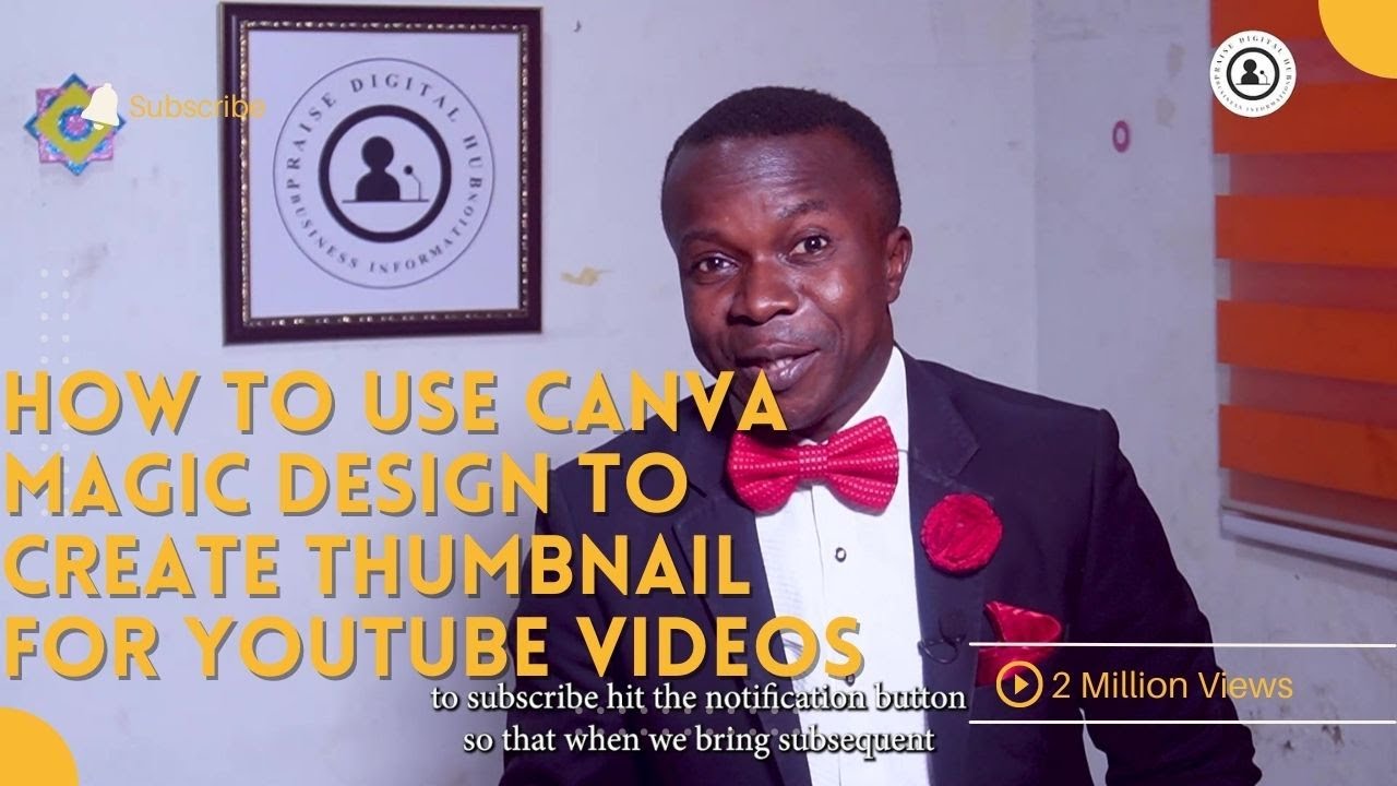 How To Use Canva Magic Design to Create YouTube Video Thumbnail - YouTube