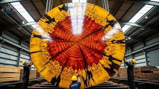 Mive Wood Asmr Turning Ancient Timber Into A Luxury Handmade Dining Table