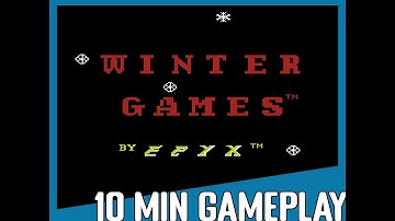 10 Minute Gameplay: Winter Games (1987) NES