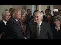 President Trump Speaks after a Senate Republican Policy Lunch