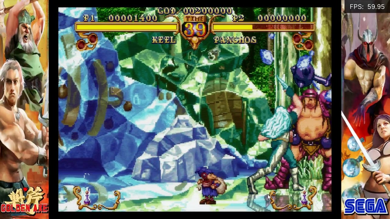 Golden Axe The Duel- Keel Infinite Combo
