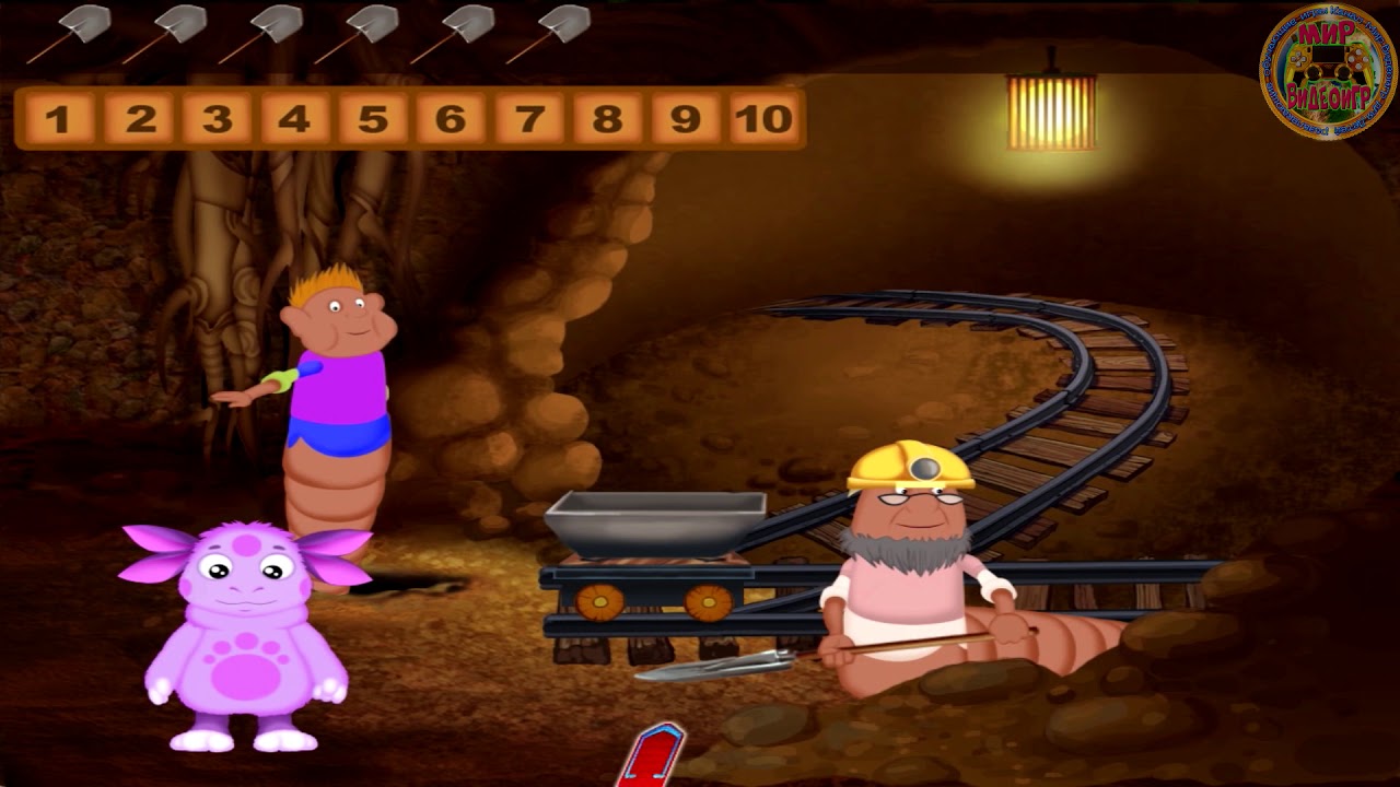 Игра 6 Тренируем червячков - YouTube