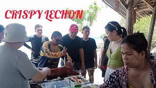 Crispy Crunchy Lechon Mukbang in Philippines