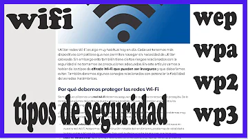 ¿Cuáles son los 3 tipos de Wi-Fi?