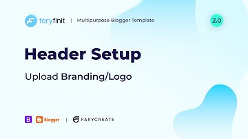 Step-2.0 ⁝ Header Setup ⁝ Upload Branding/Logo