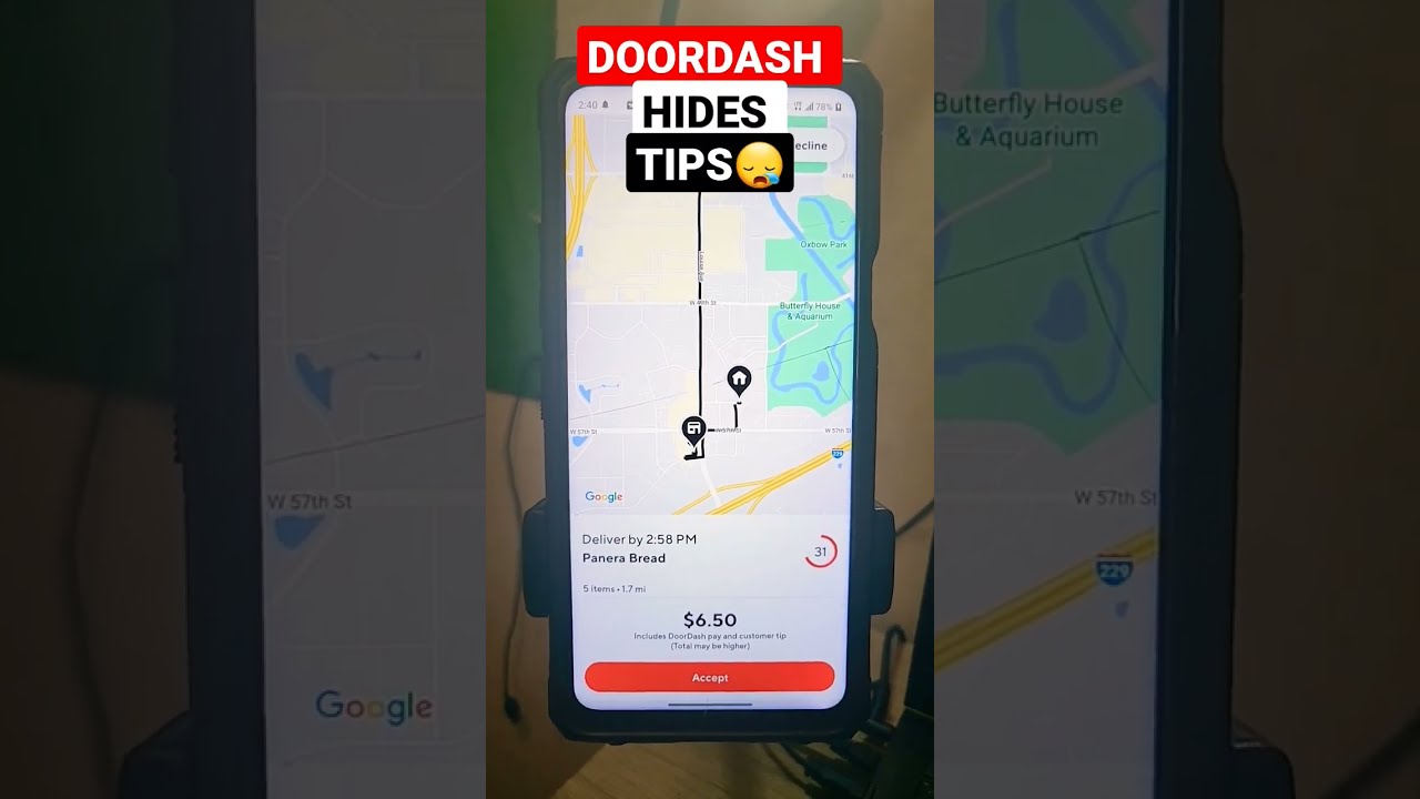DOORDASH Hides TIPS From Drivers 