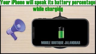 "Hands-Free Charging: How to Make Your iPhone Talk Battery Life" | best iPhone feature | screenshot 4