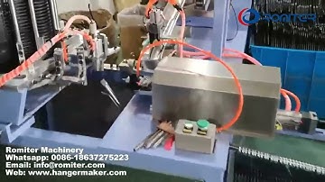 Full Automatic Coat Hanger Metal Hook Inserting Machine