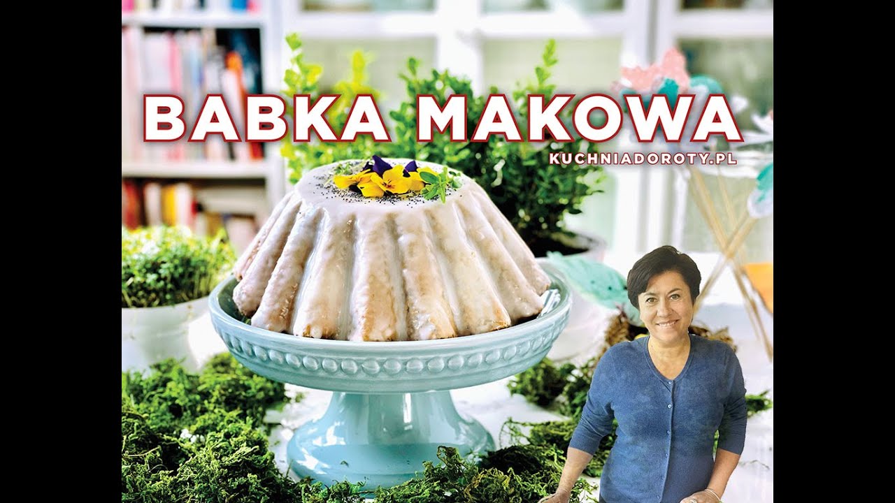 Puszysta pyszna Babka Makowa - ciasto na święta i na codzień