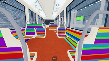 ROBLOX Automatic Subway Line 1 MP05 Terminating + journey from Shipley Ave → Orphylea Park